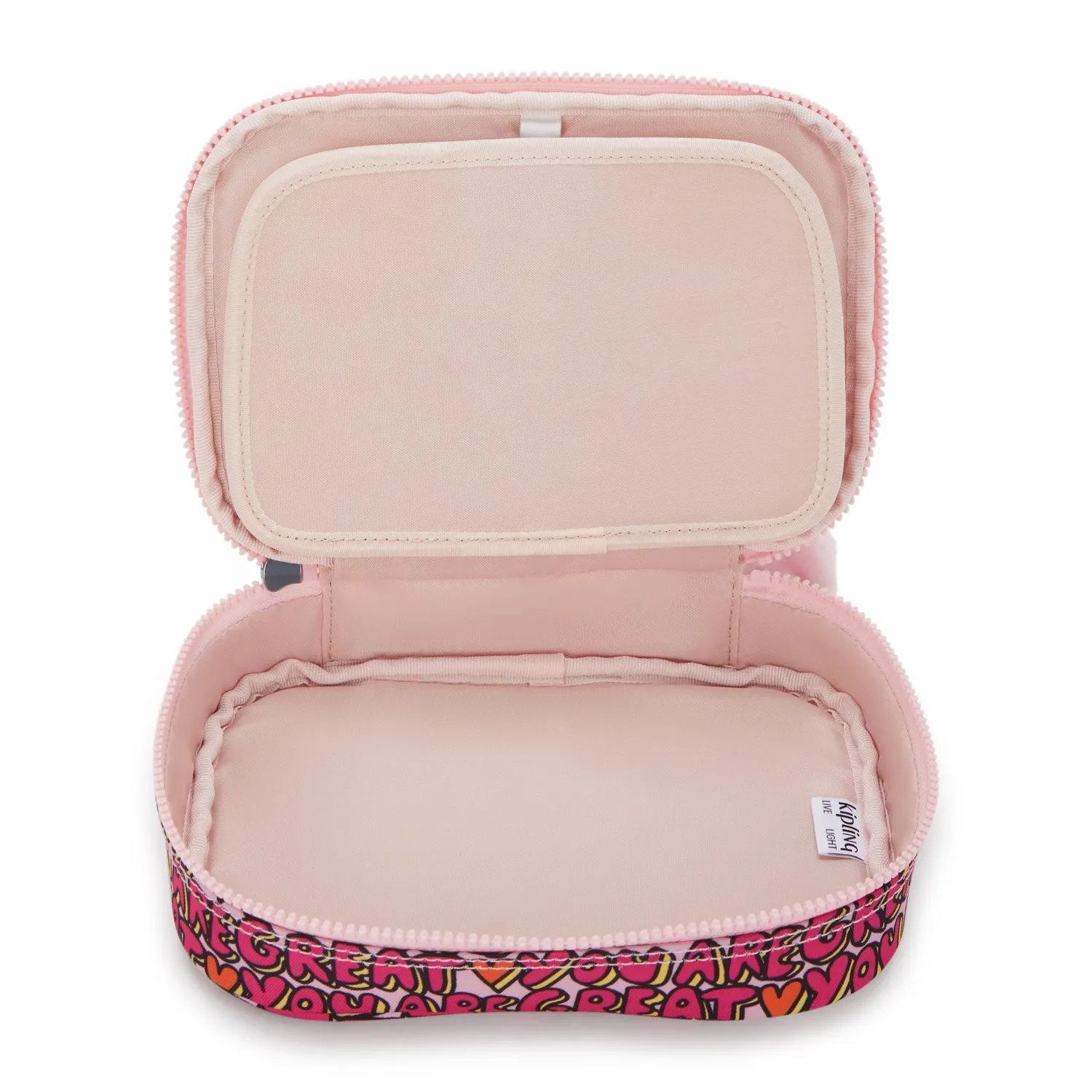 Kipling 100 Pens pennenzak U R Great Print groot waterafstotend