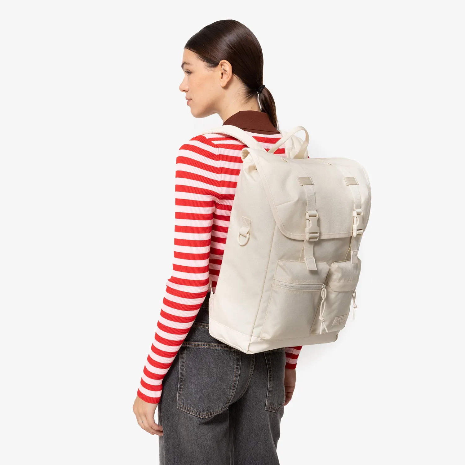 Eastpak Icon Topload rugzak off white 16 inch