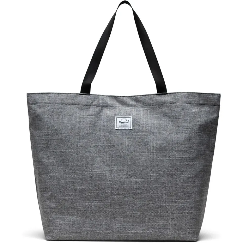 Herschel Classic Tote shopper Raven Crosshatch licht