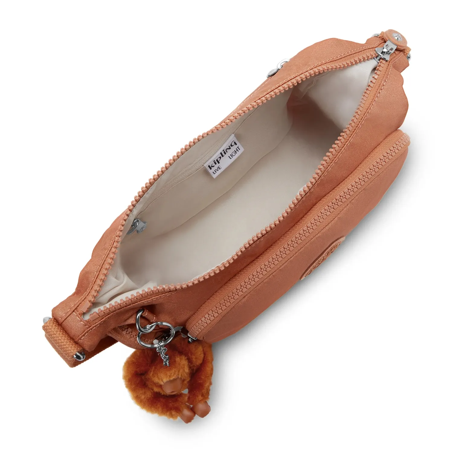 Kipling Gabbette S crossbodytas Klein Copper Glimmer compact