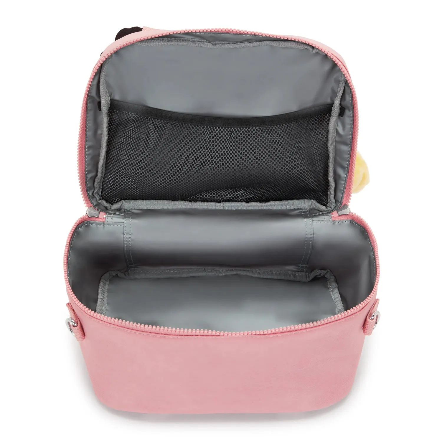 Kipling Miyo Print lunchtas Pink Daisy groot Minions