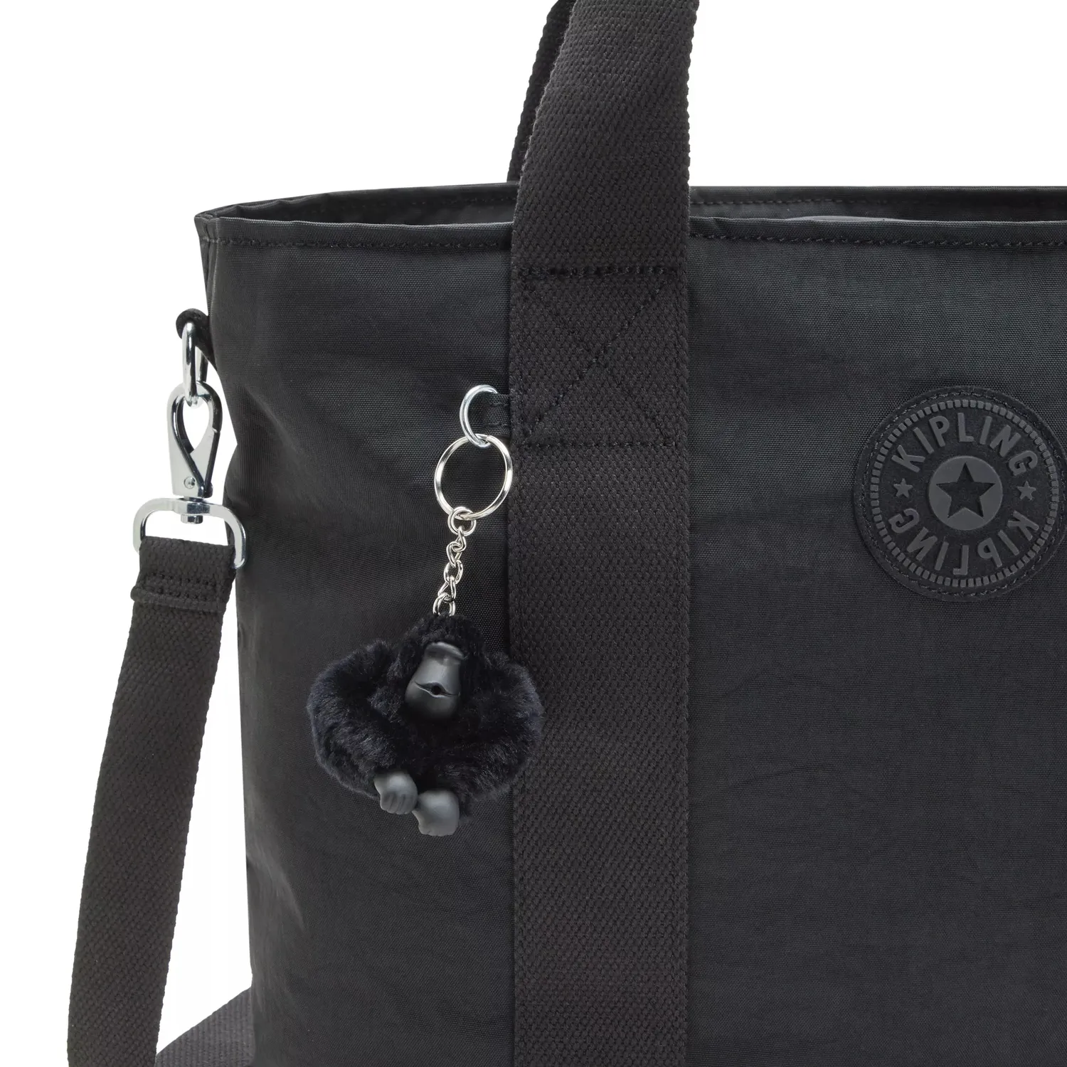Kipling Minta L draagtas Groot Black Noir waterafstotend