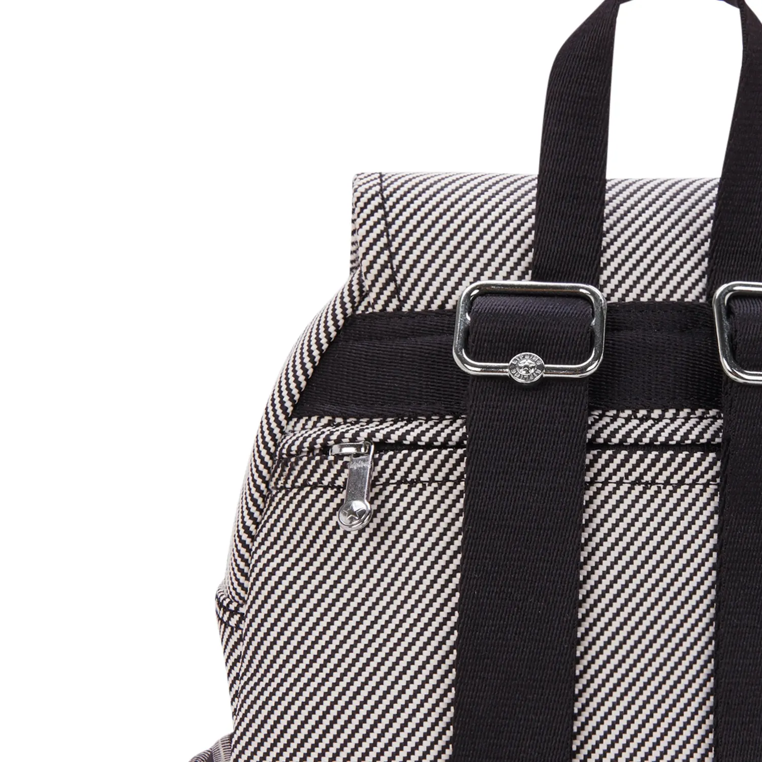 Kipling City Zip S rugzak Klein Diagonal Jacquard veel vakken