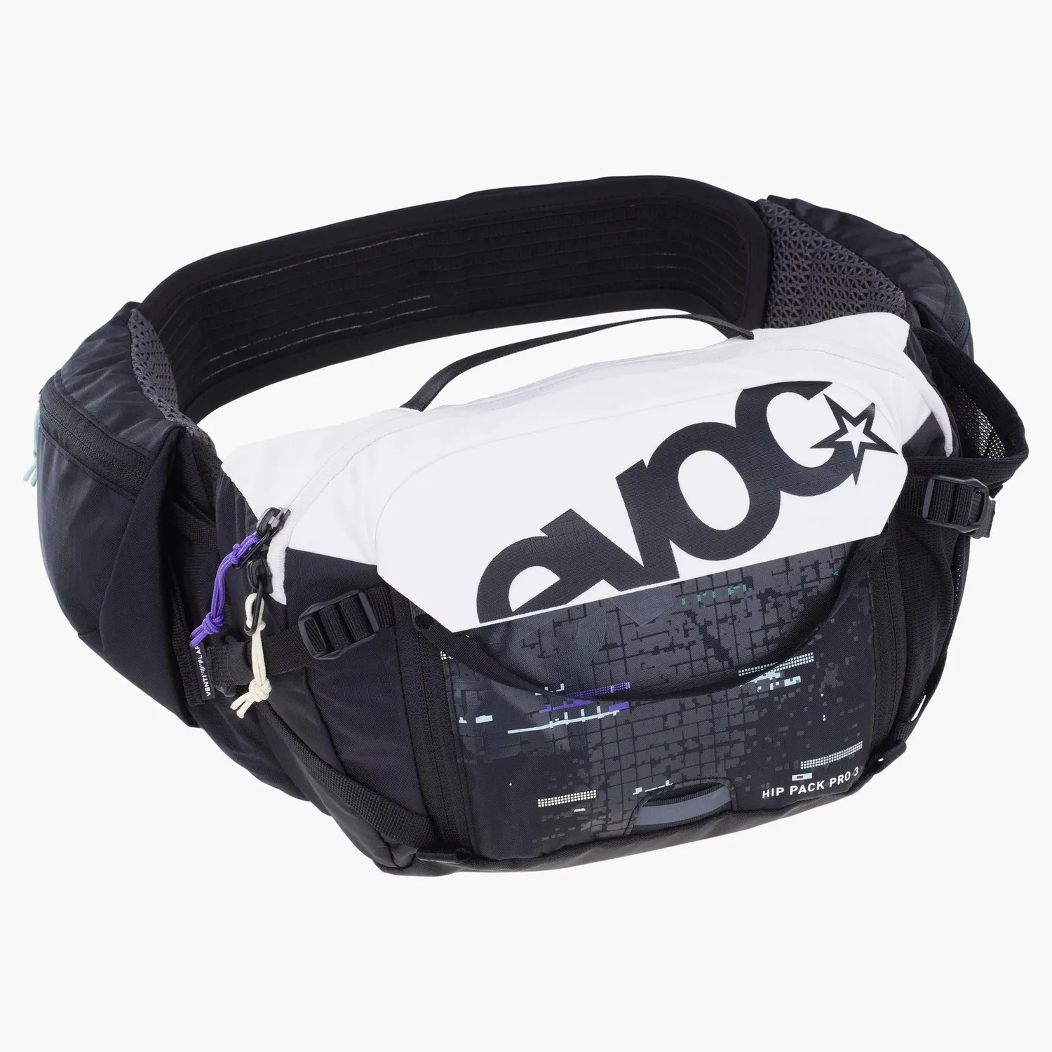 Evoc Hip Pack Pro 3 heuptas zwart 1,5L drinkzak