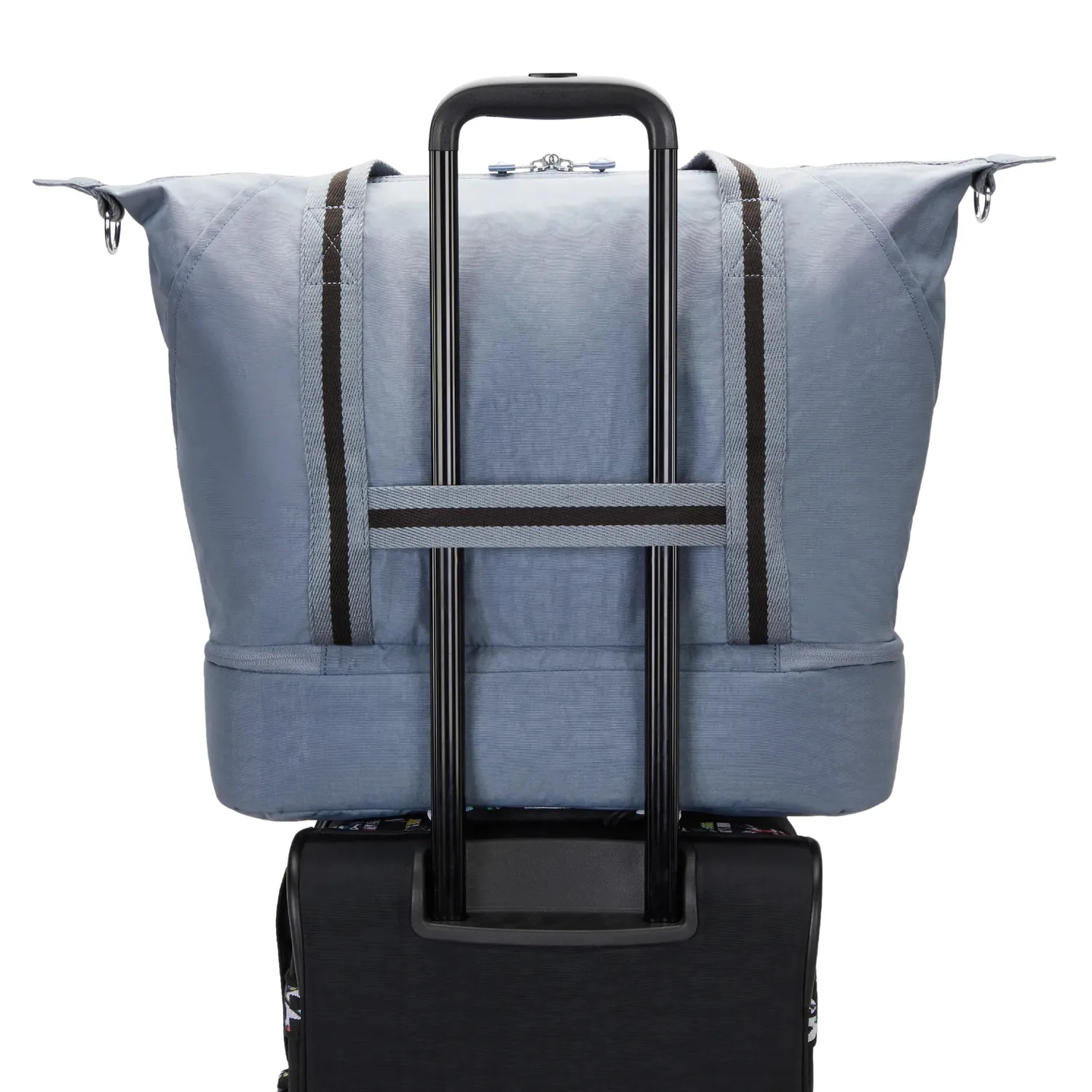 Kipling Art M Weekender reistas Blue Stone groot licht