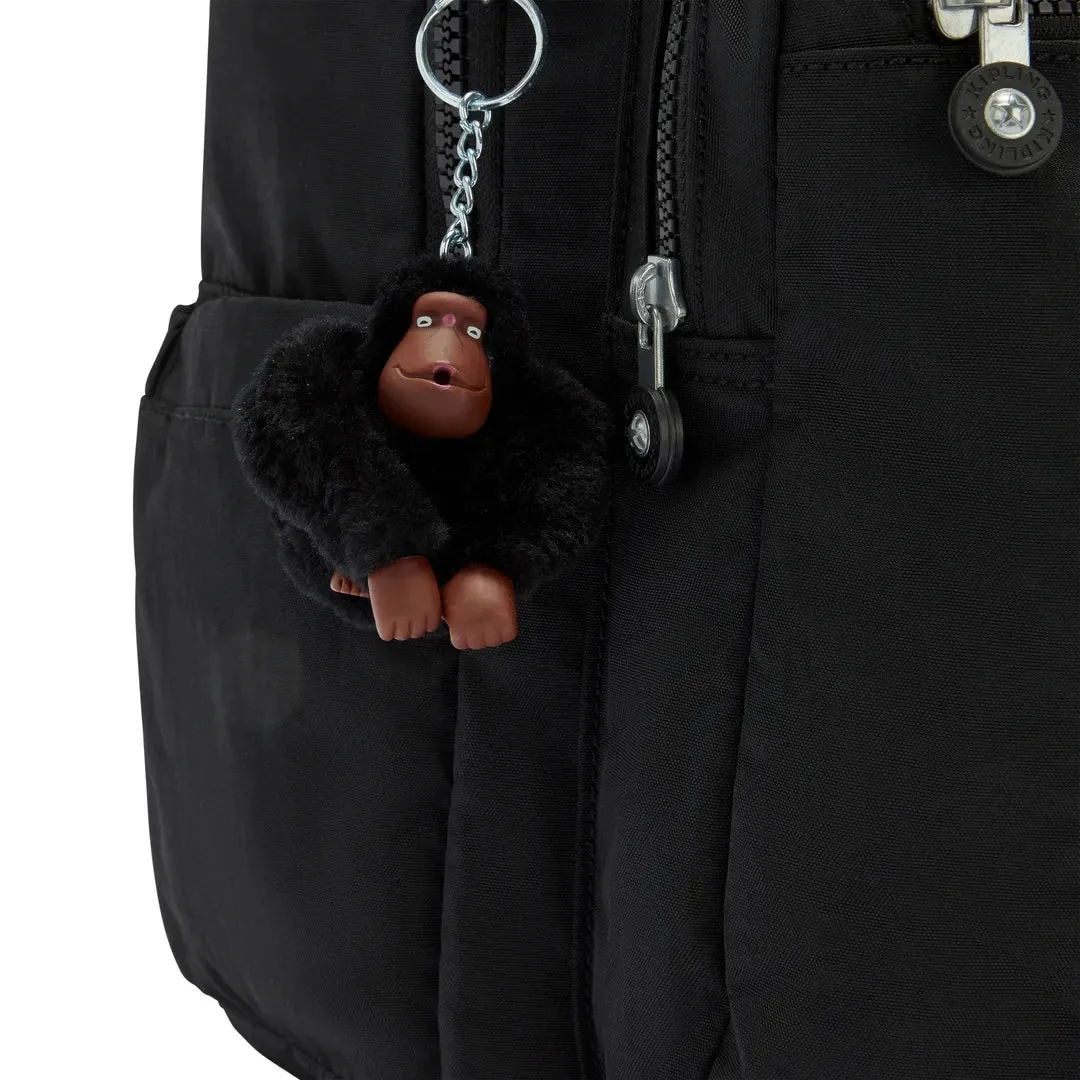 Kipling Seoul rugzak Groot True Black waterafstotend