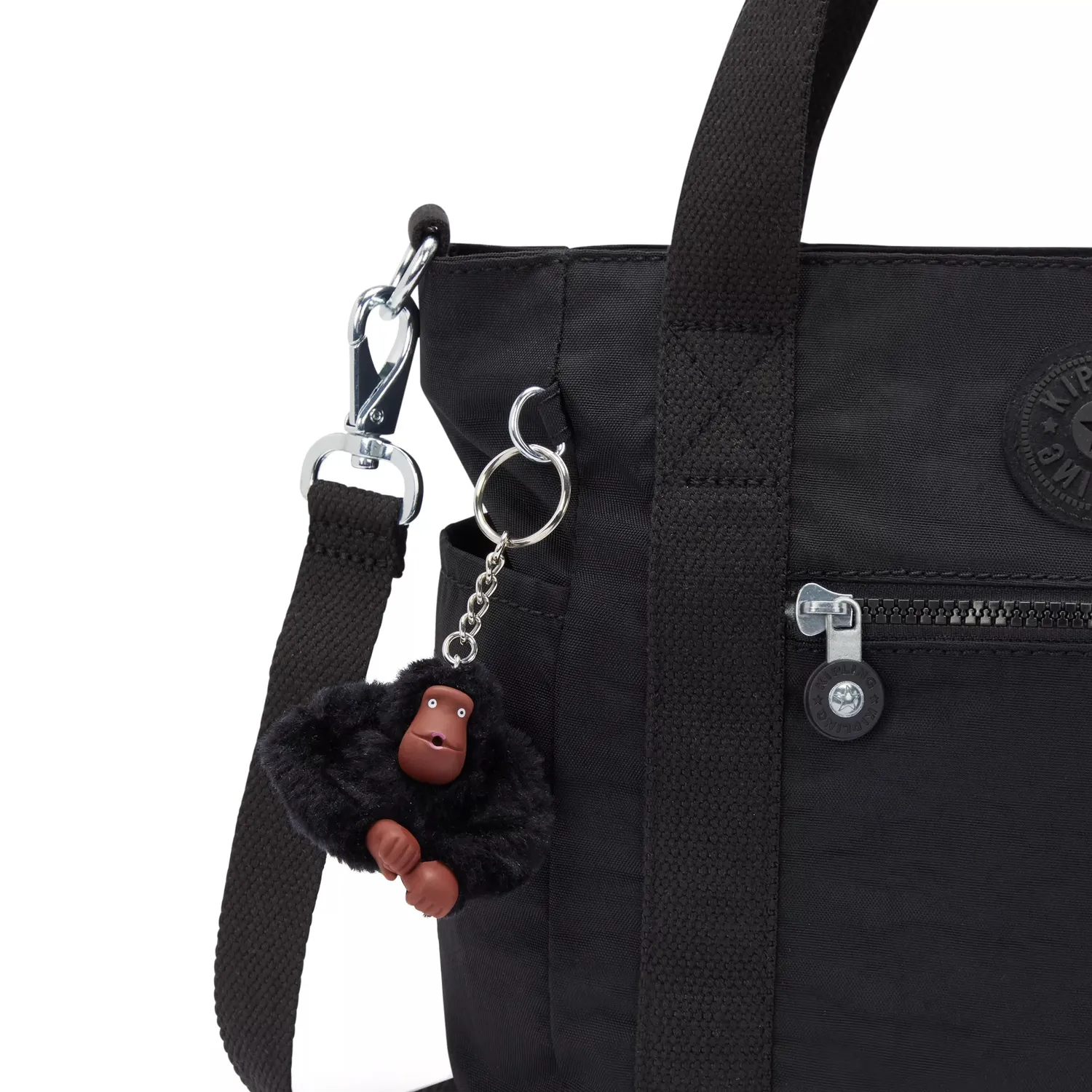 Kipling Jayla S schoudertas Black Tonal klein