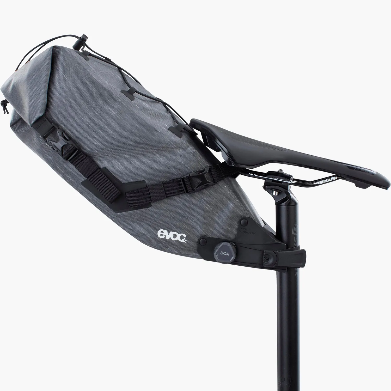 Evoc Seat Pack Boa WP 6 zadeltas carbon grey