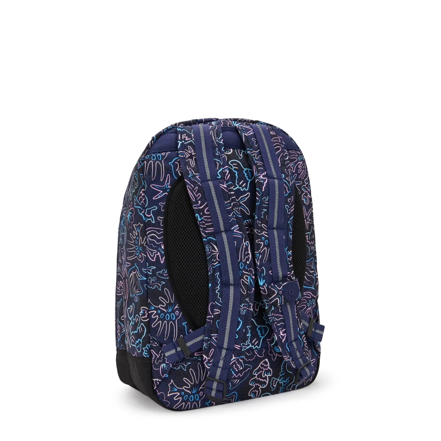 Kipling Class Room rugzak Groot Disco Fish met laptopvak