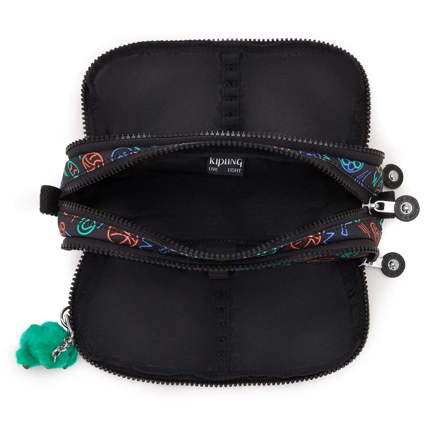 Kipling Gitroy pennenzak groot Sport Doodle 3-vaks