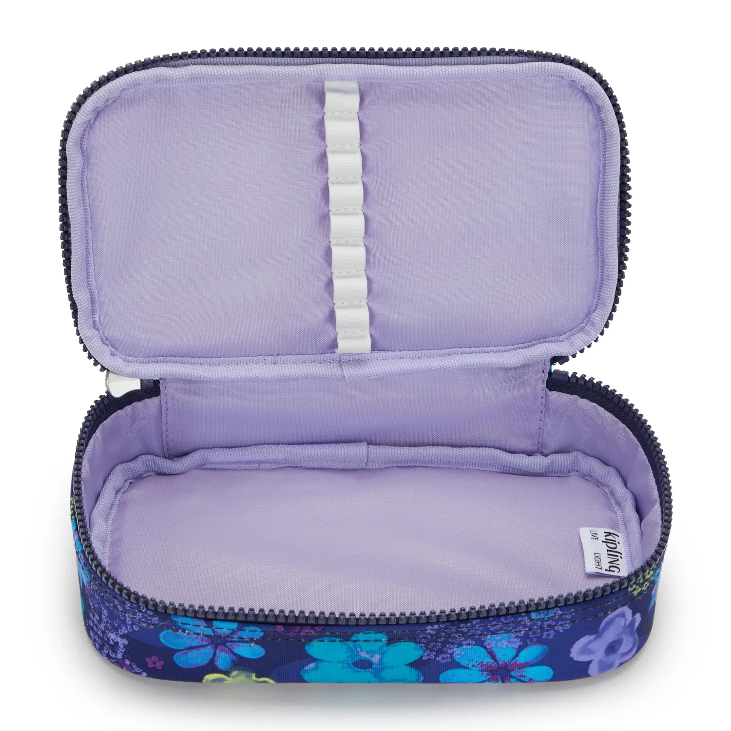 Kipling 50 Pens pennenzak Dark Flower Stamp medium 9 lussen