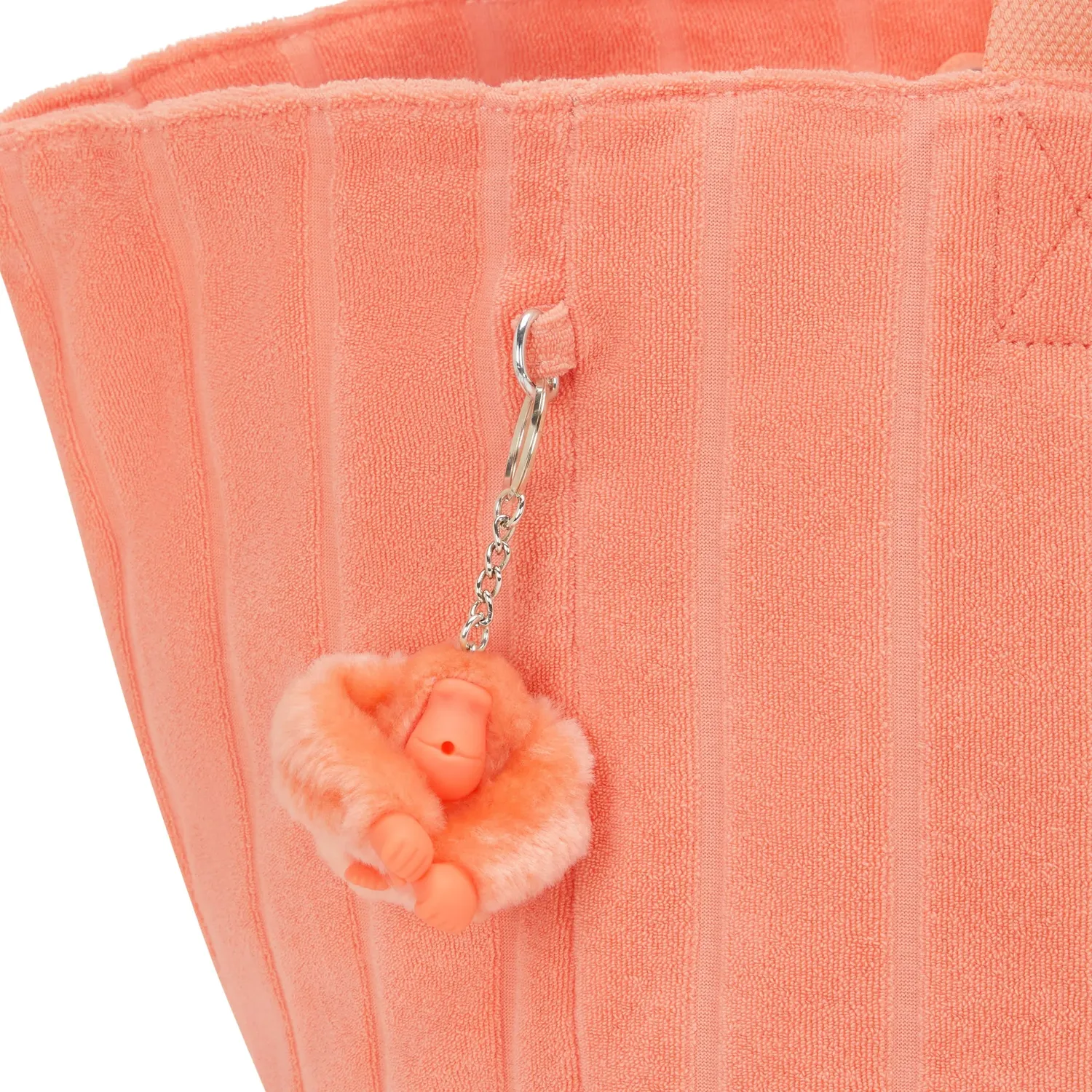 Kipling Naomi strandtas Orangy Towel groot licht