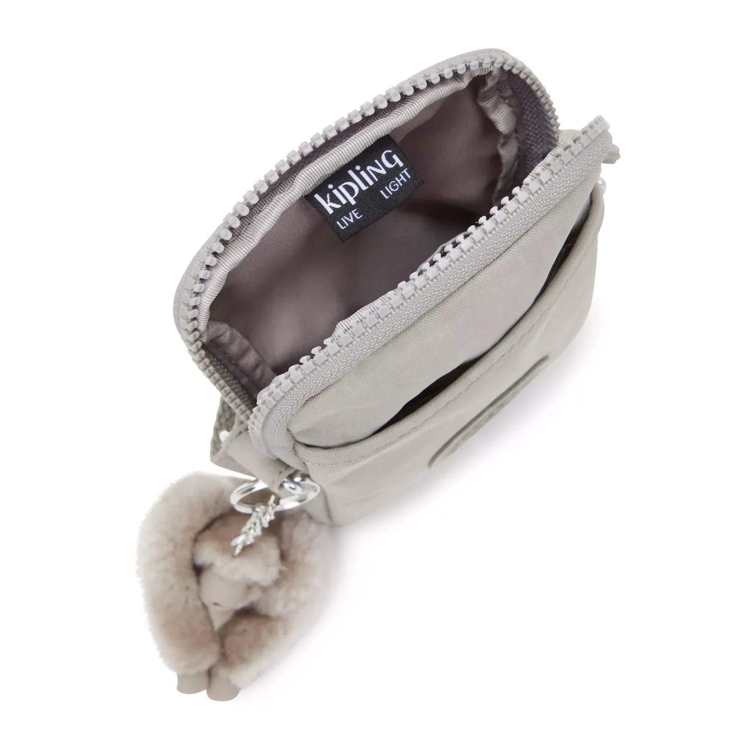Kipling Tally telefoontas Klein Grey Gris waterafstotend