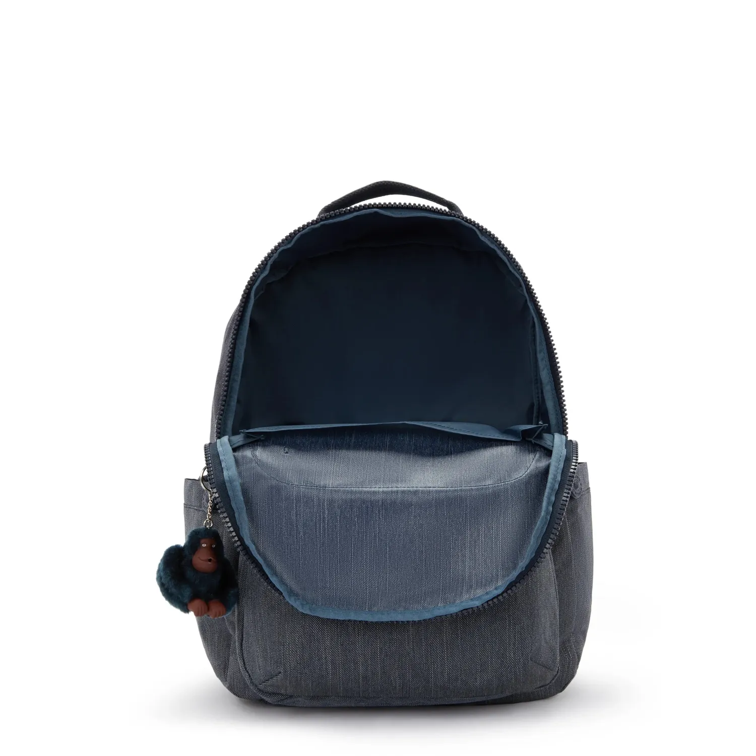 Kipling Seoul College Extra rugzak Marine Navy groot 15 inch
