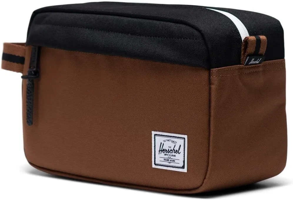 Herschel Chapter Travel Kit Saddle Black toilettas