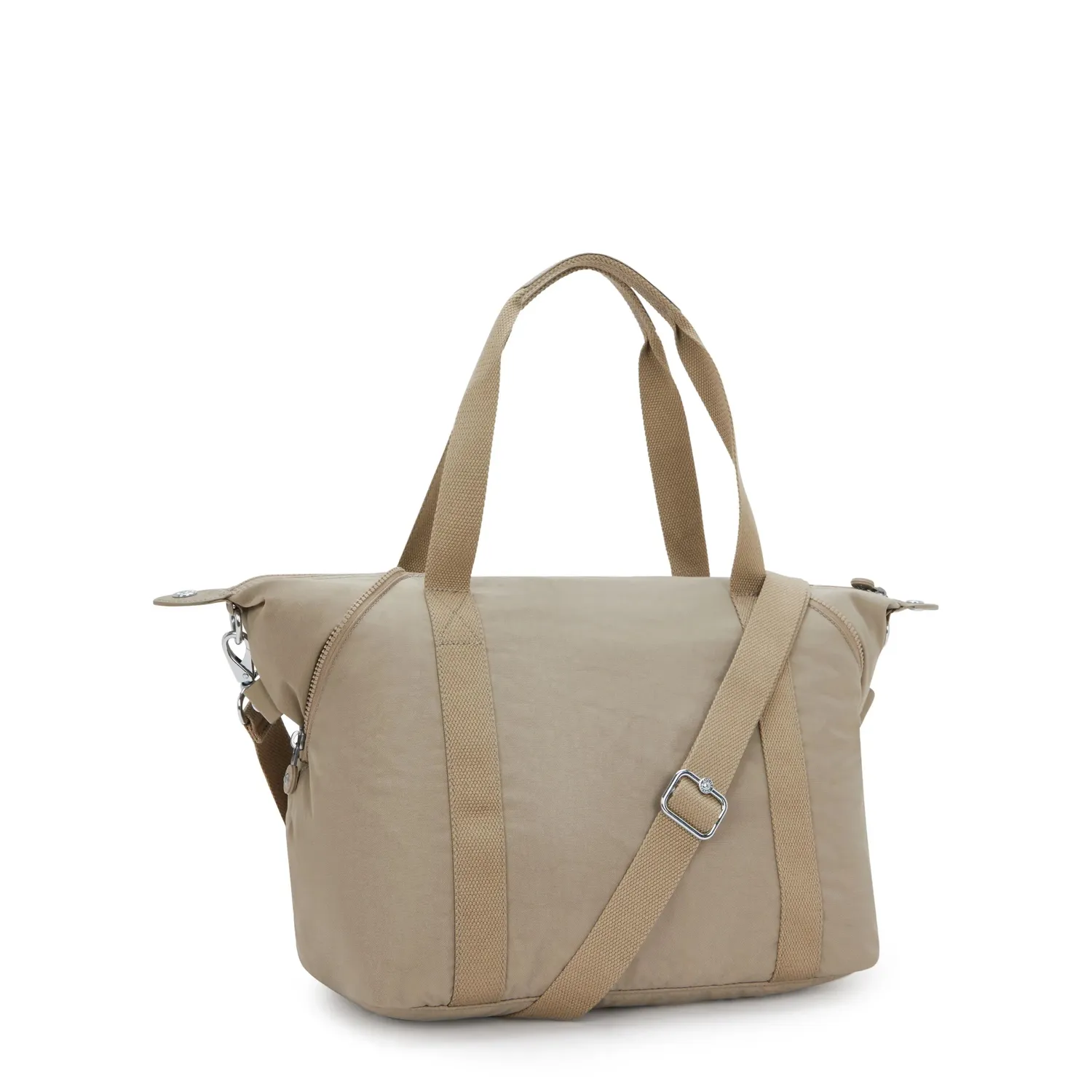 Kipling Art schoudertas medium soft taupe soepel