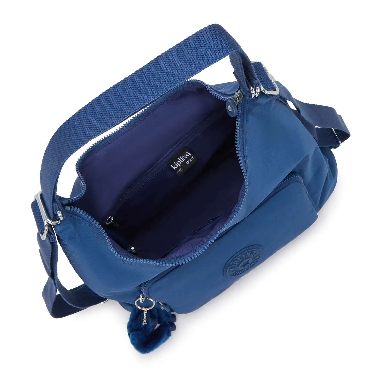 Kipling Yenna schoudertas Casual Blue Medium 2-weg