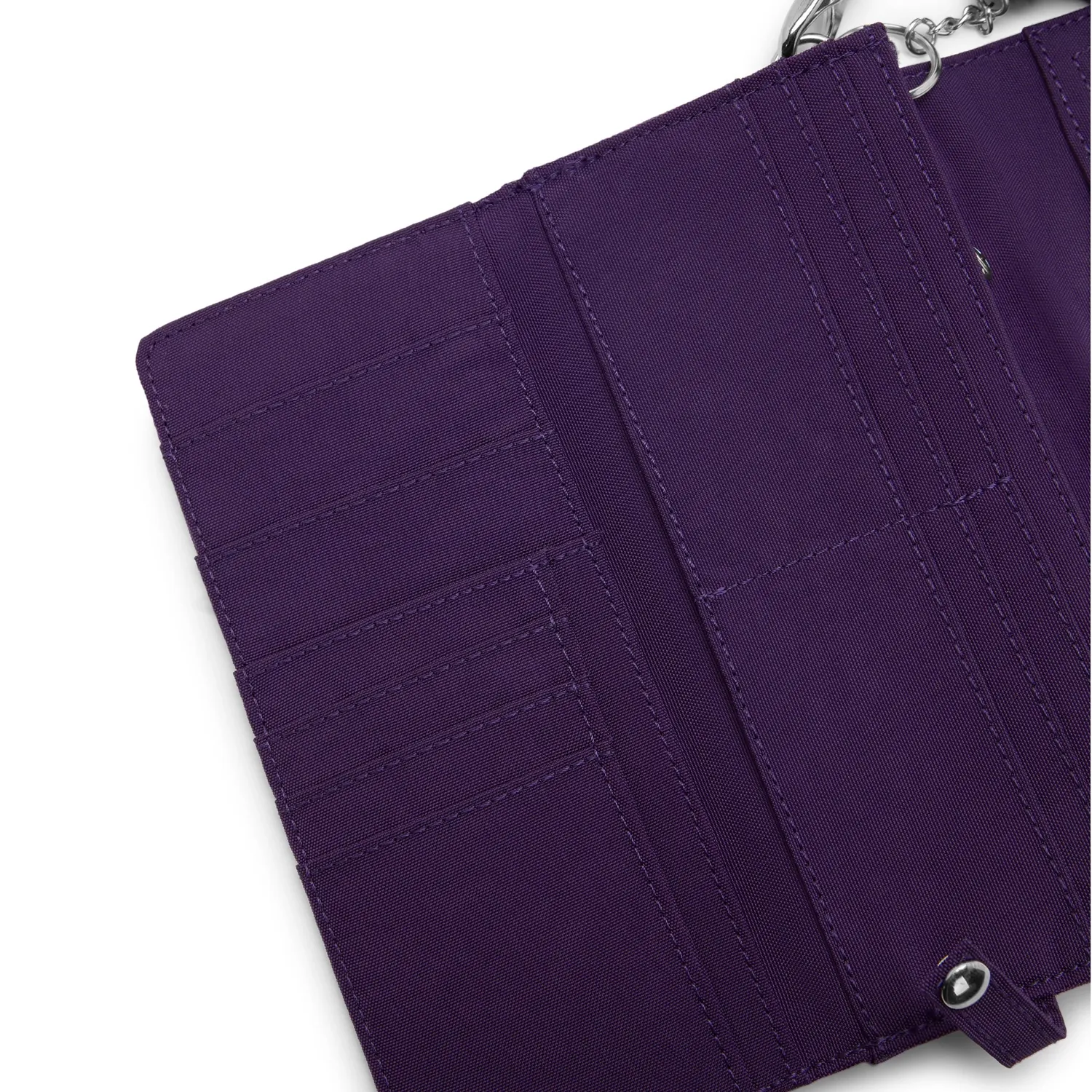 Kipling Rubi Portemonnee Groot Regal Plum met polsbandje