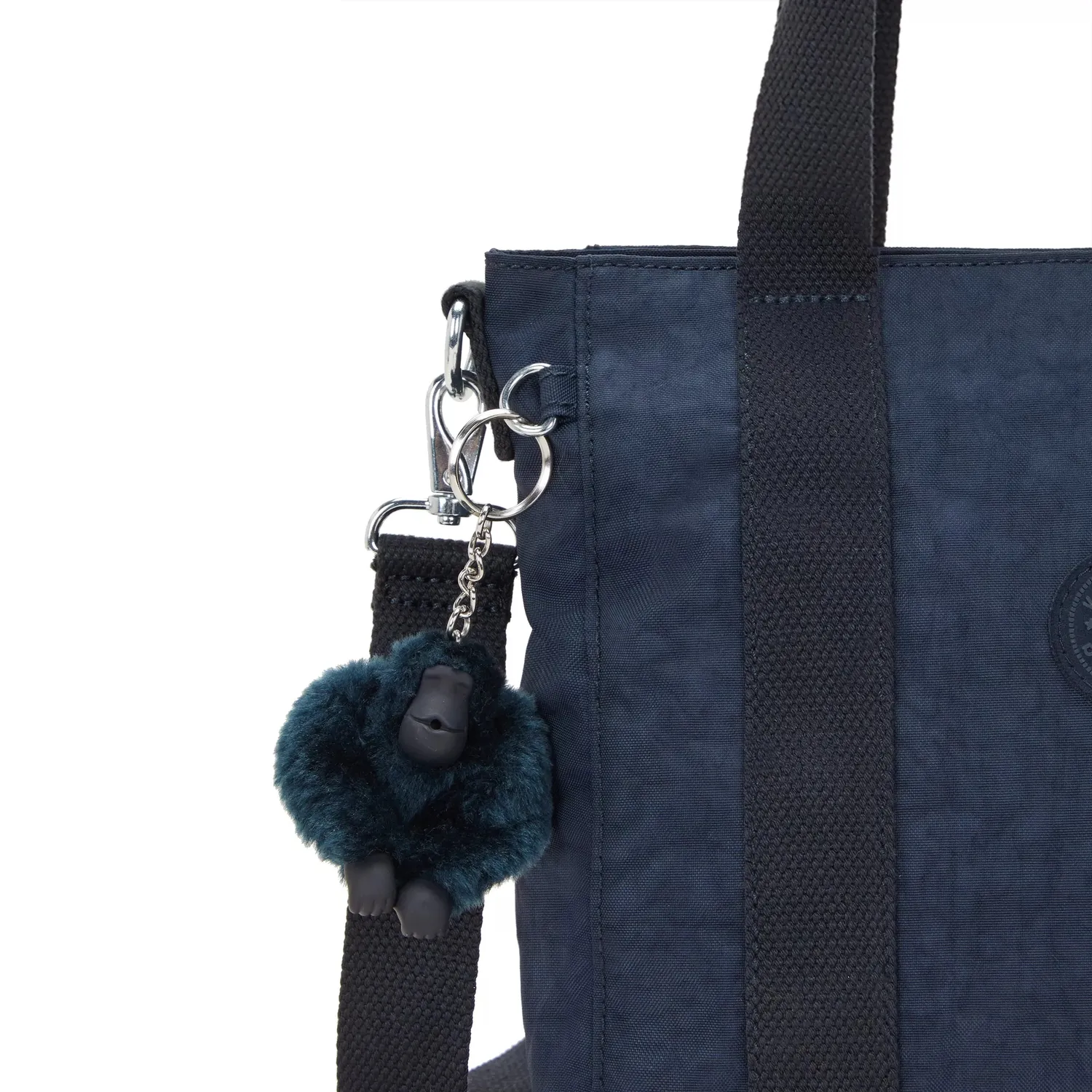 Kipling Asseni Mini draagtas klein Blue Bleu 2 licht