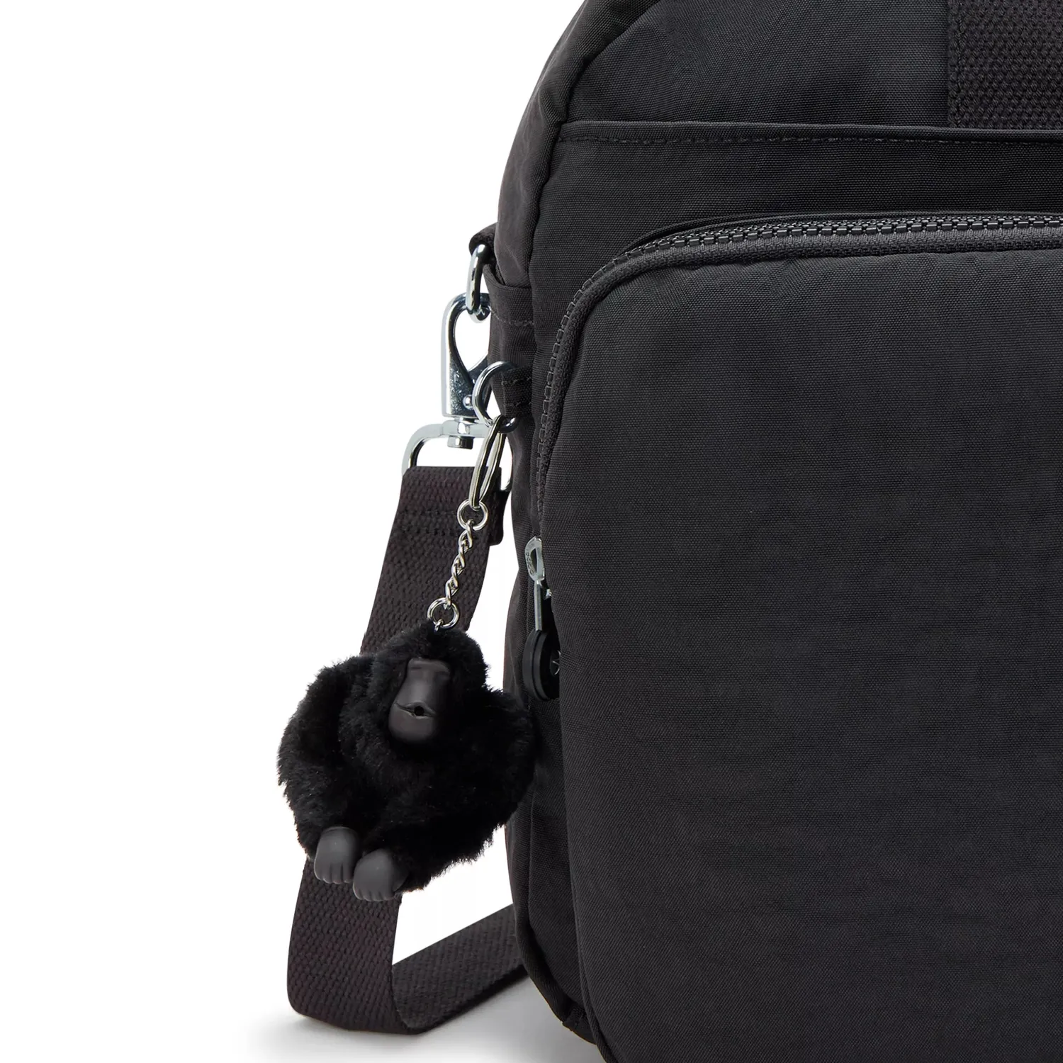 Kipling Defea XL weekendtas Medium Black Noir met laptopvak