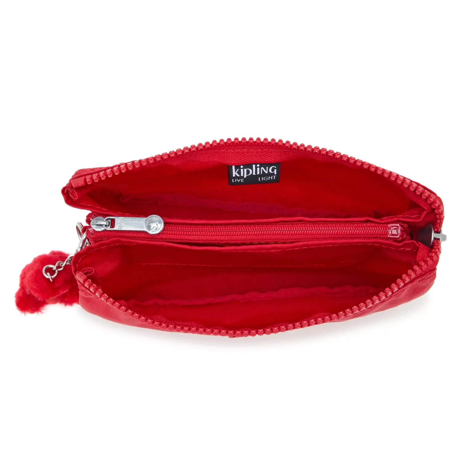 Kipling Creativity L etui Groot Red Rouge waterafstotend