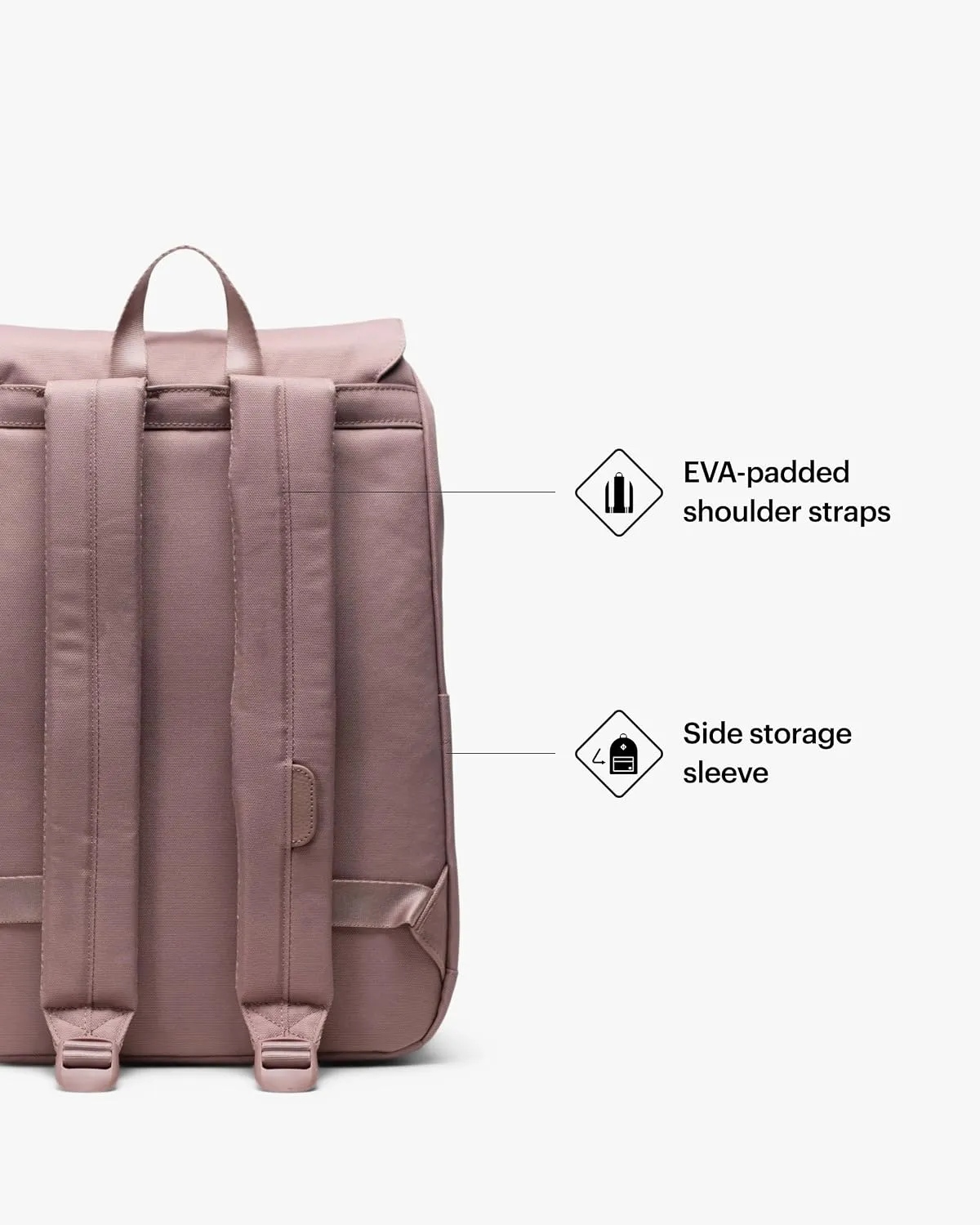 Herschel Retreat rugzak 23L Ash Rose standaard