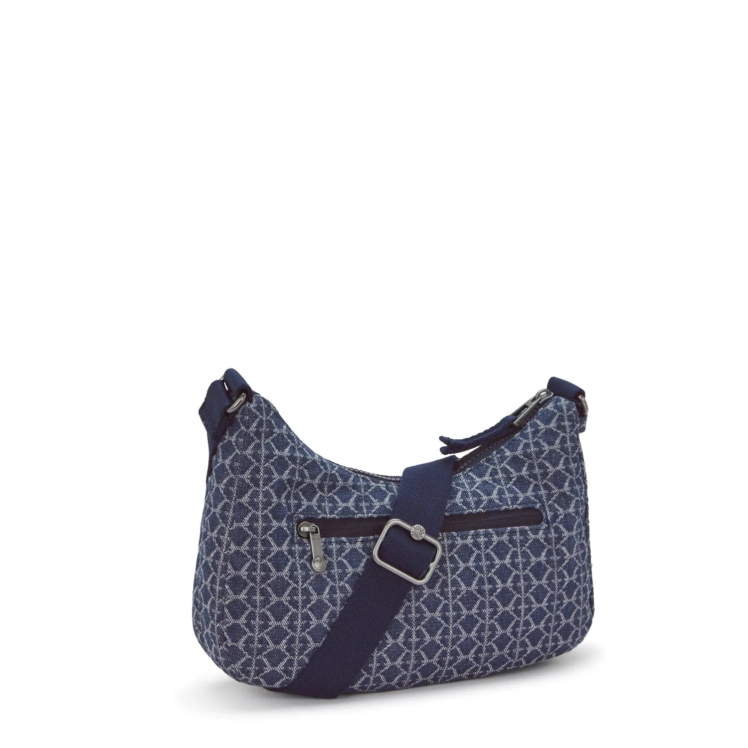 Kipling Kenda crossbodytas Signature Denim klein licht