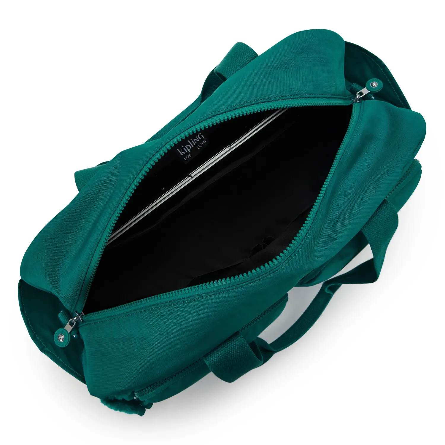 Kipling Defea XL weekendtas Medium Outspoken Green laptopvak