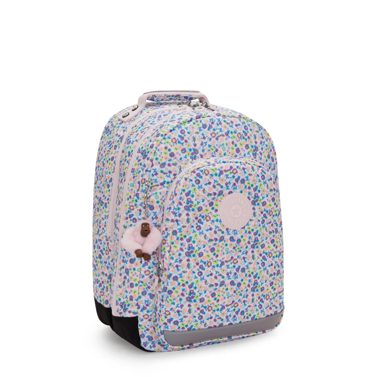 Kipling Class Room rugzak Groot Digi Flower Print laptopvak