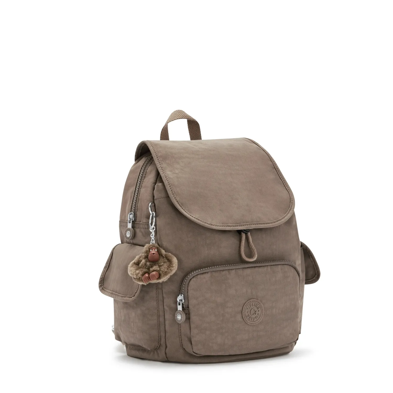 Kipling City Pack S rugzak Klein True Beige waterafstotend