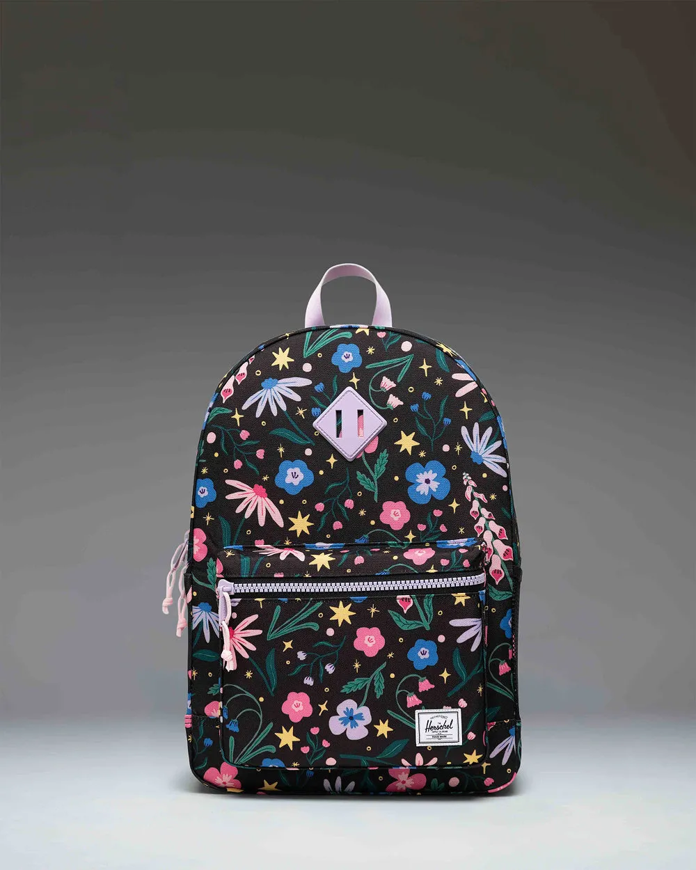 Herschel Heritage Youth rugzak Black Saddle Brown kids