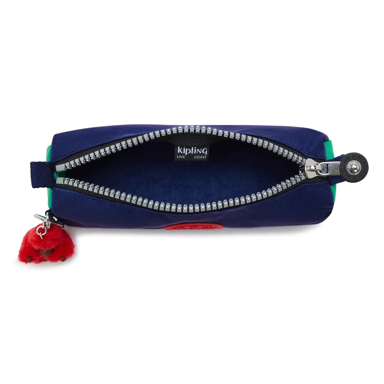 Kipling Freedom pennenzak Medium Escape Blue Block nylon