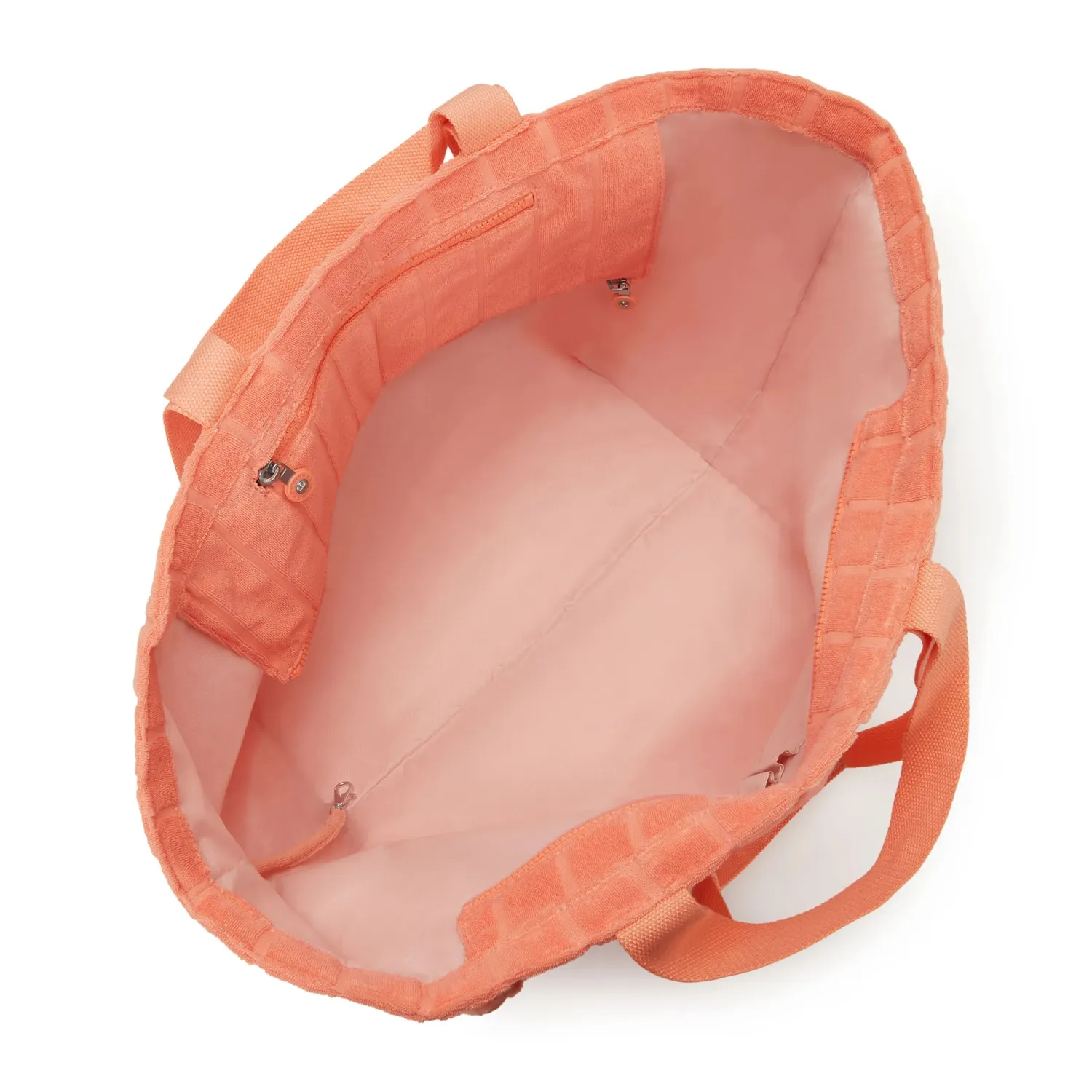 Kipling Naomi strandtas Orangy Towel groot licht