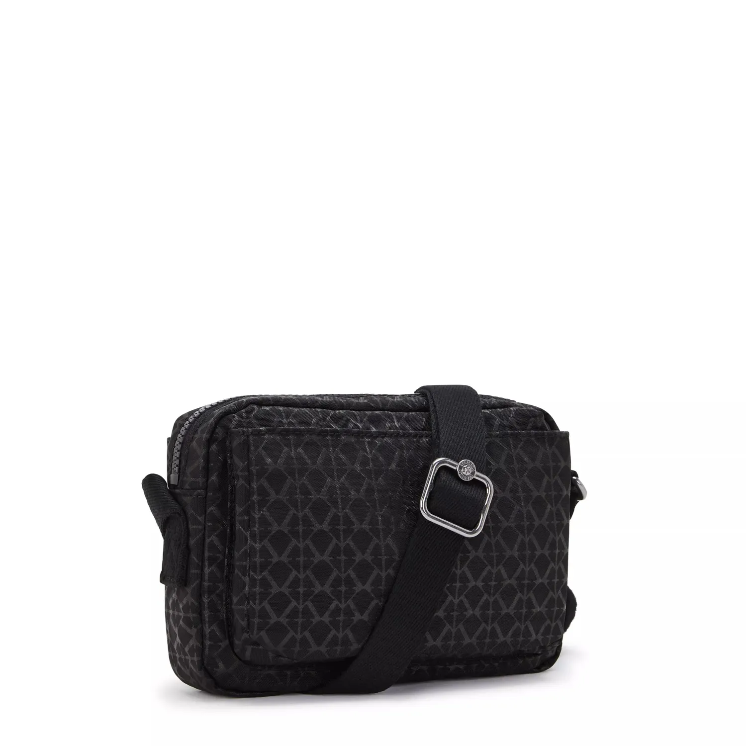 Kipling Abanu crossbody tas klein Signature Emb bedrukt