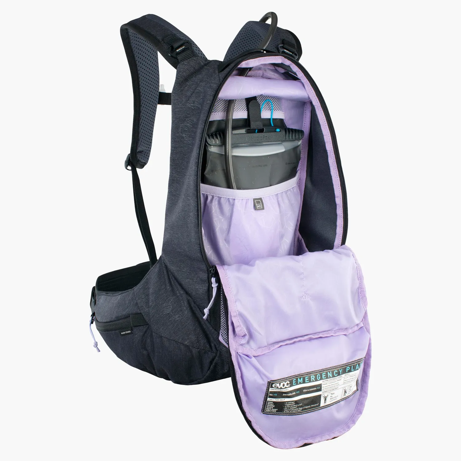 Evoc Trail Pro SF 12 rugzak XS multicolour met protector
