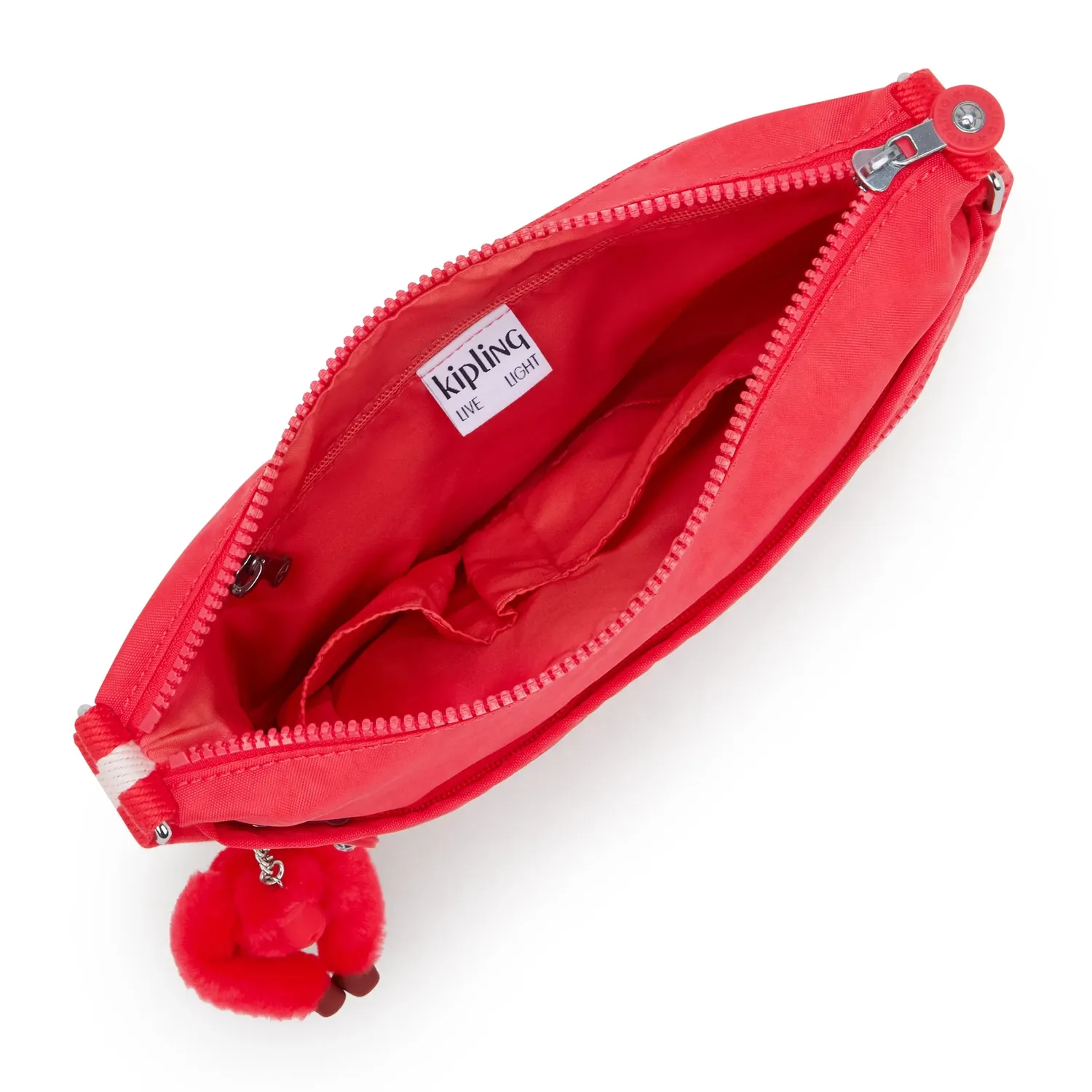 Kipling Arto schoudertas Medium Escape Red waterafstotend