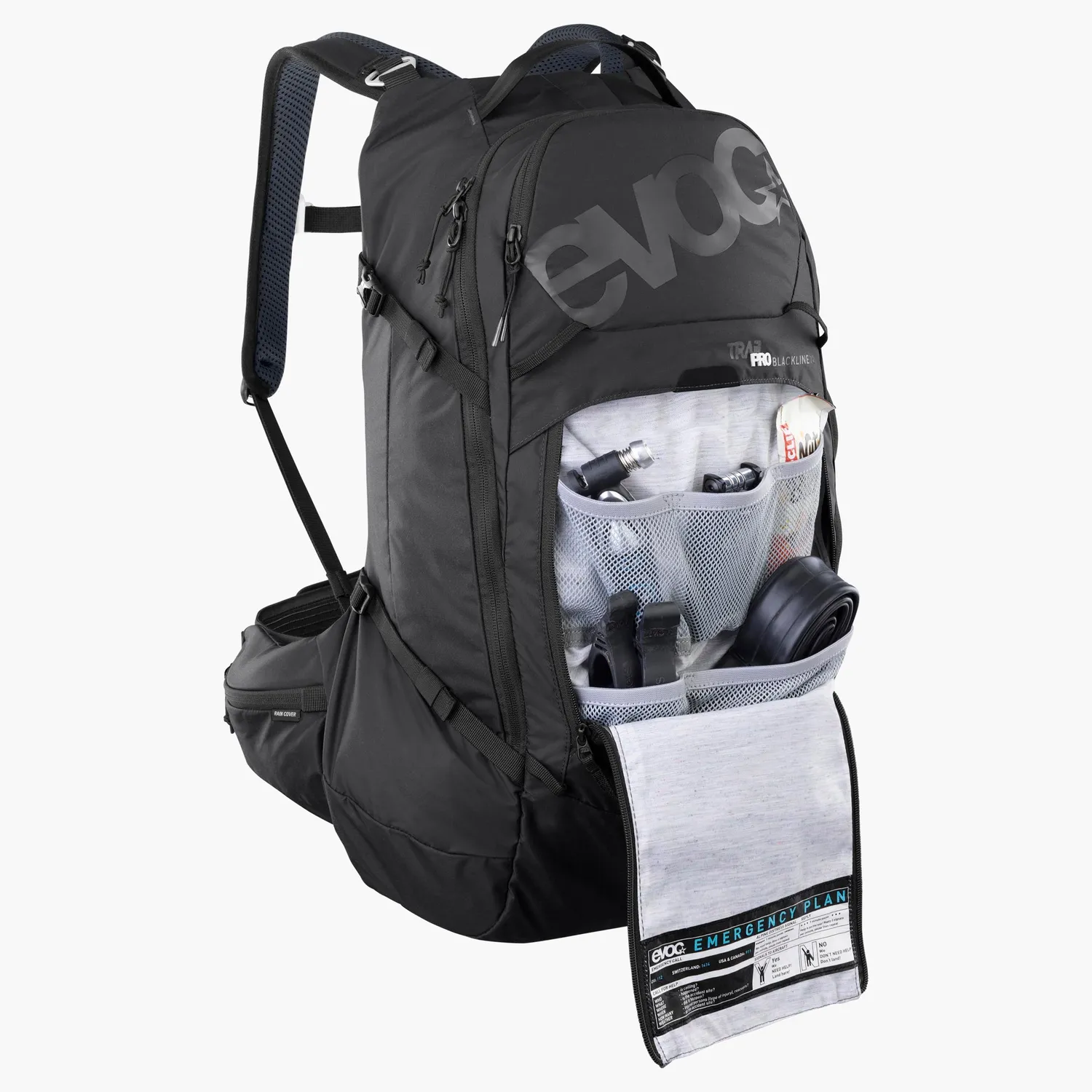 Evoc Trail Pro Blackline 26 rugzak zwart L/XL protector