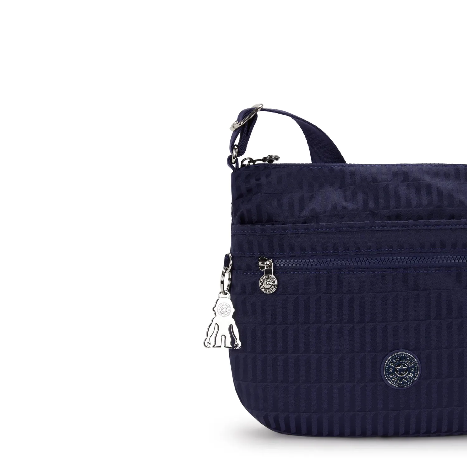 Kipling Arto schoudertas Night Tile Jacquard Medium waterafstotend
