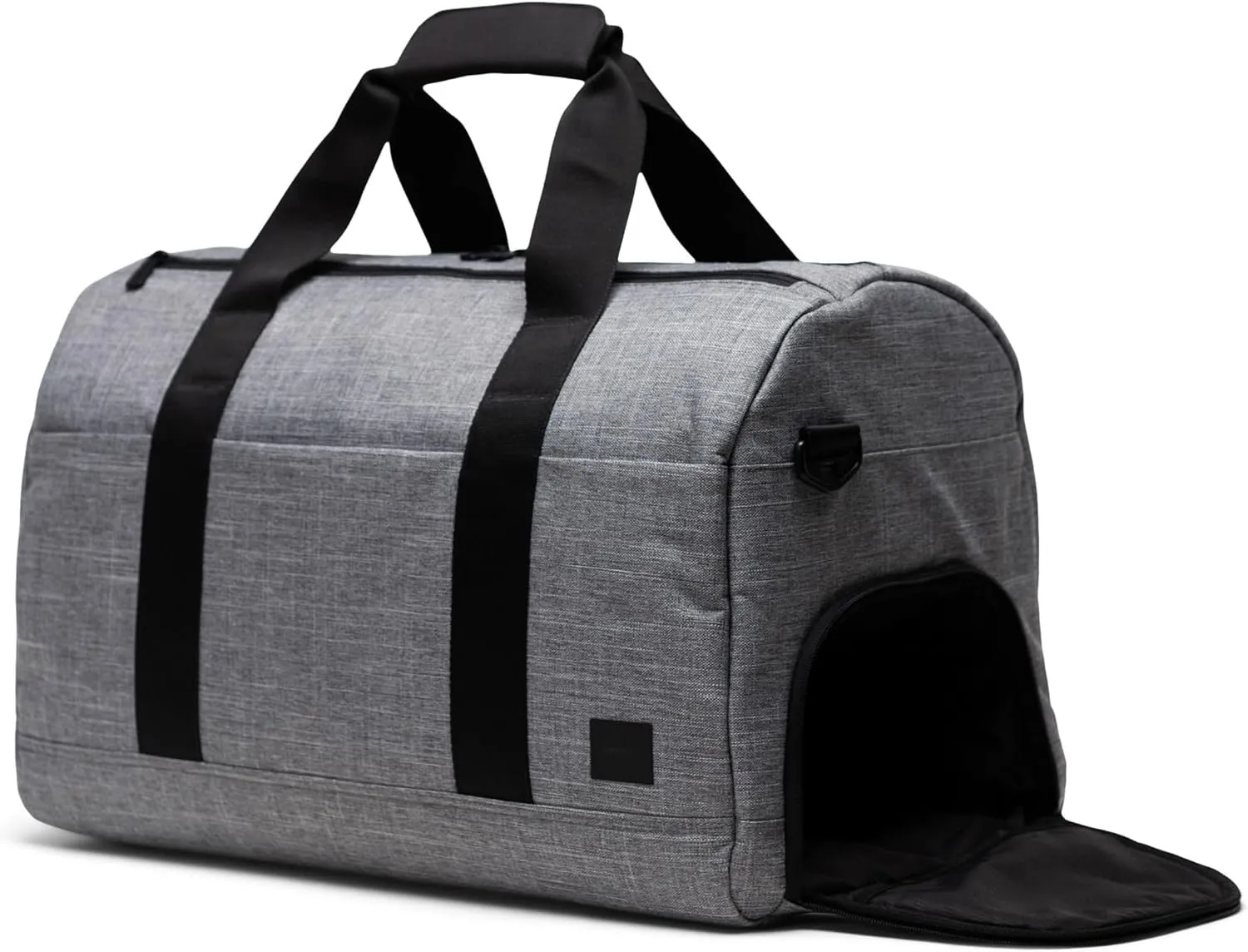 Herschel Novel Duffel Grijs weekendtas met rits