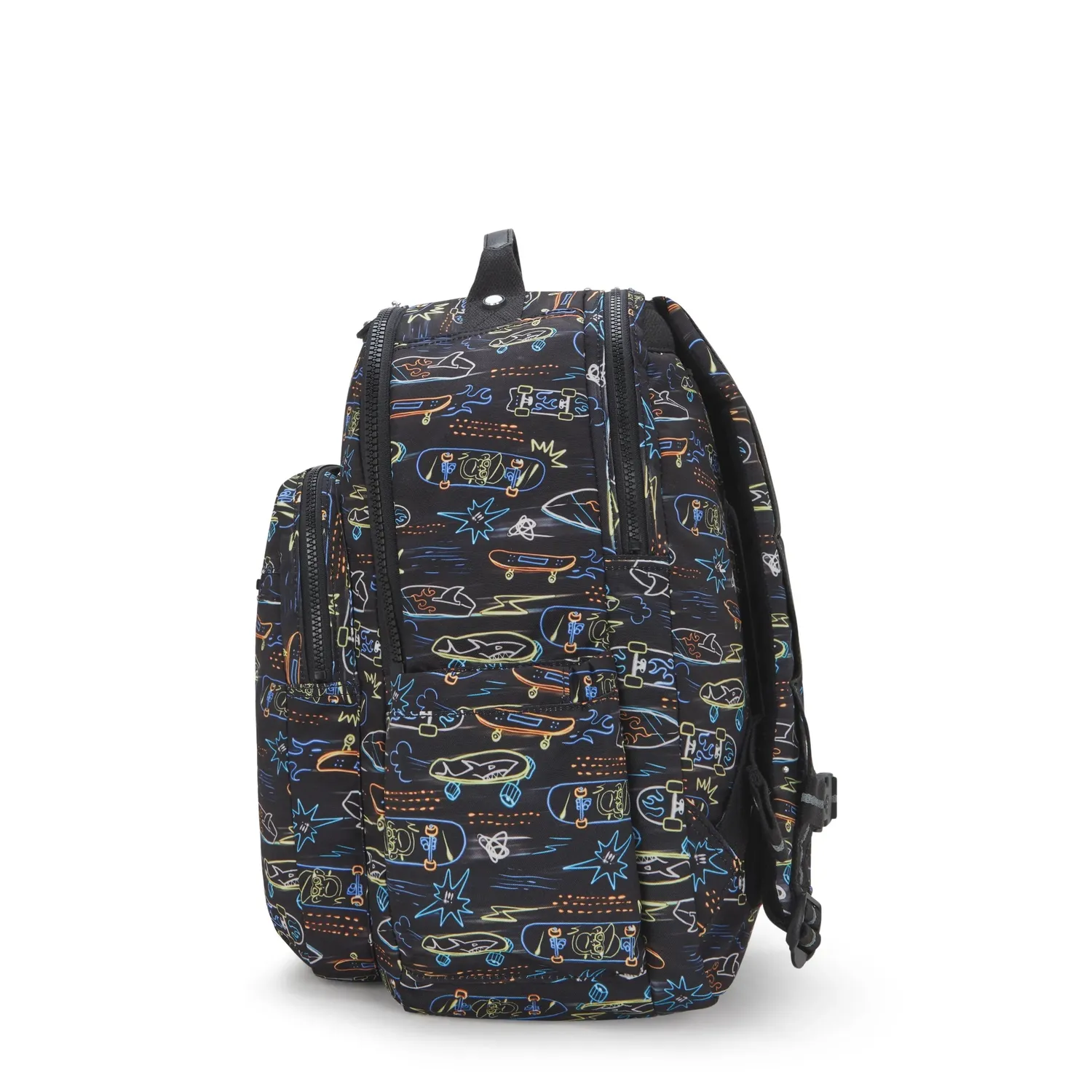 Kipling Seoul College Extra rugzak Neon Skate groot 15 inch