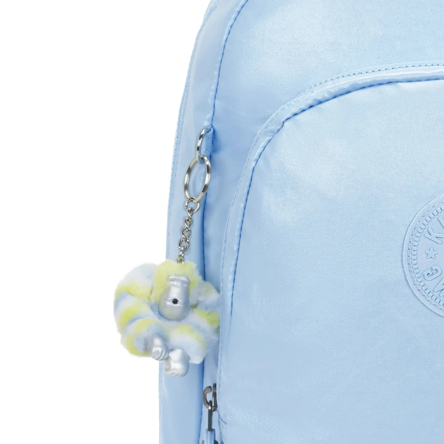Kipling Class Room rugzak Groot Clear Sky Metallic 15"