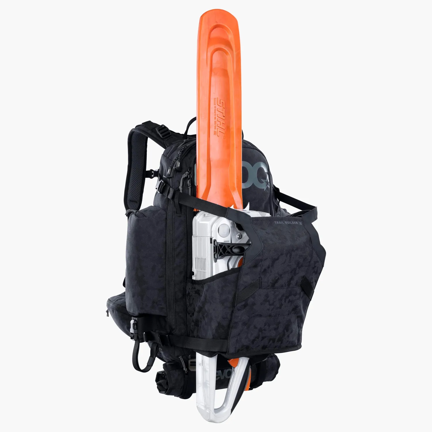 Evoc Trail Builder 35 rugzak zwart 35L cordura