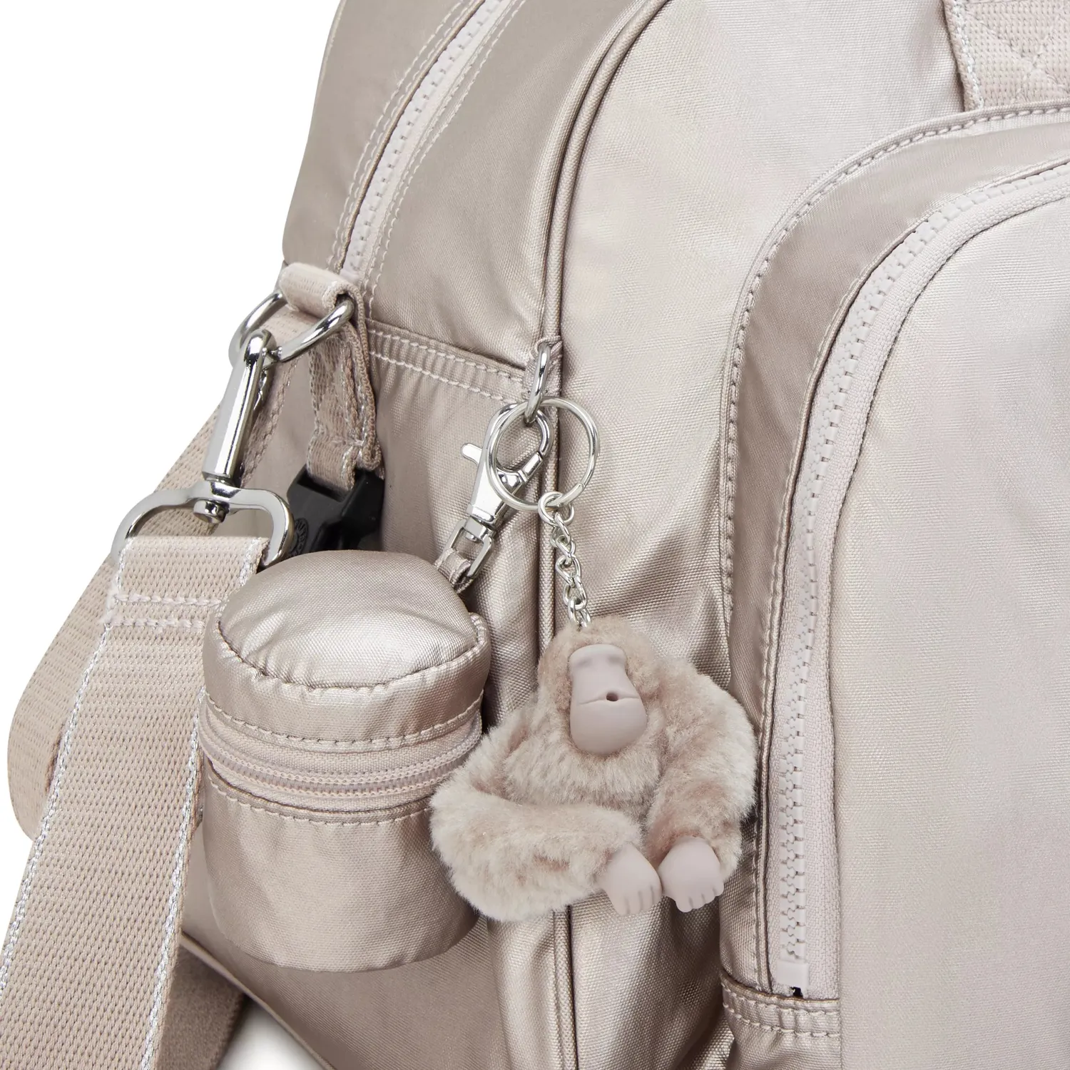 Kipling Camama luiertas Metallic Glow groot lichtgewicht