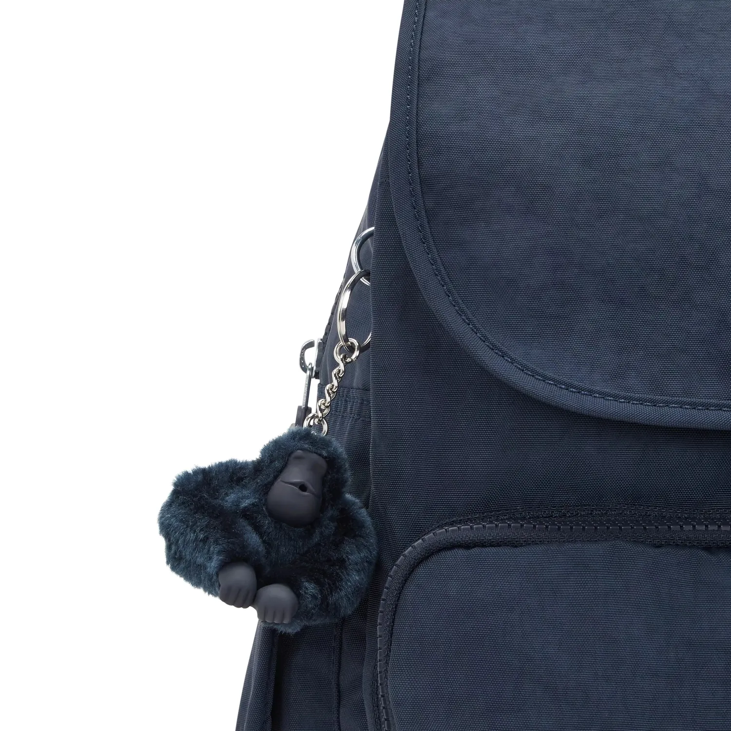 Kipling City Pack Rugzak Medium Blue Bleu 2 met ritsvak