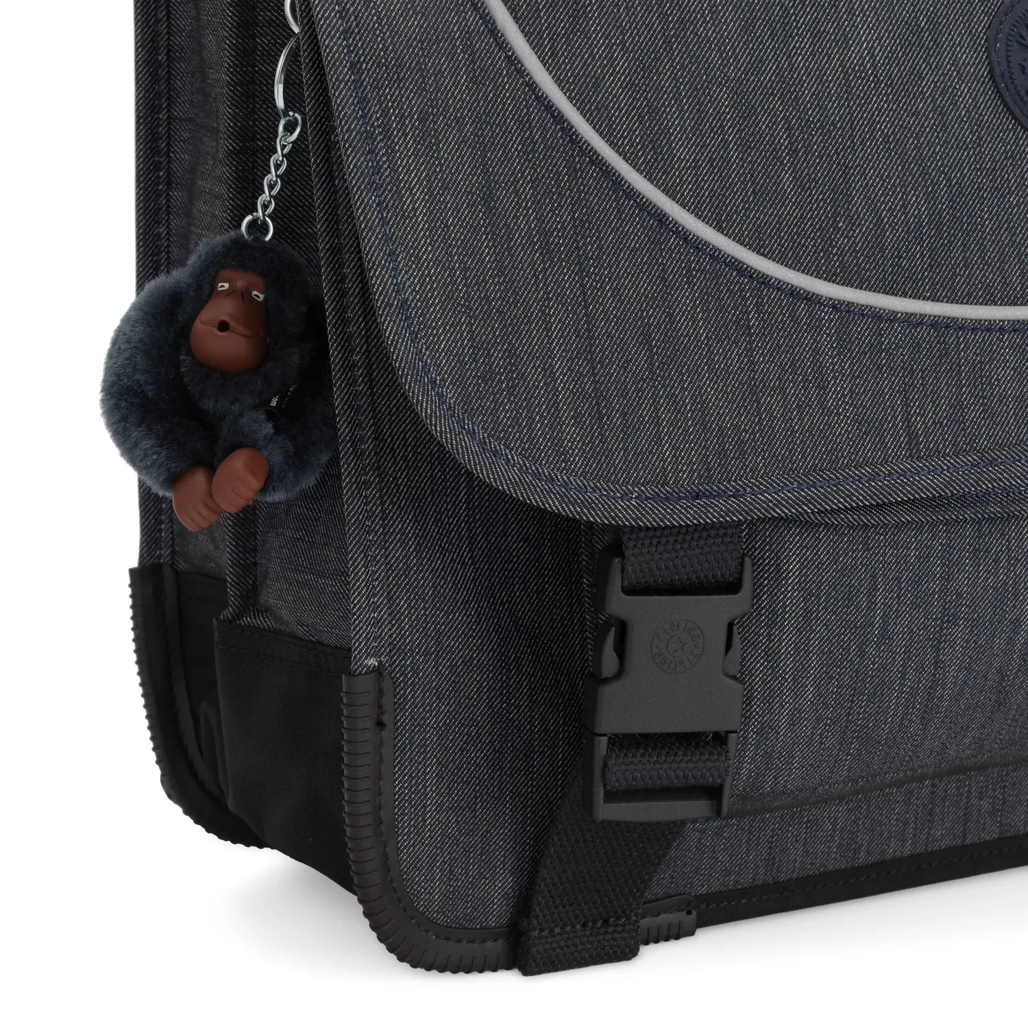 Kipling Preppy rugzak Marine Navy medium school