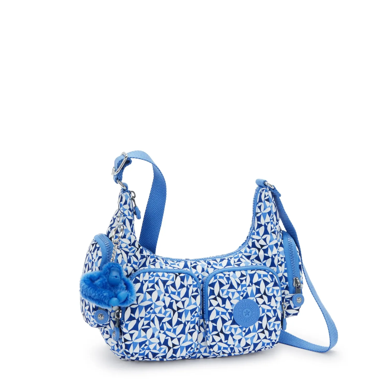 Kipling Rikka S crossbodytas Crazy Leaves klein
