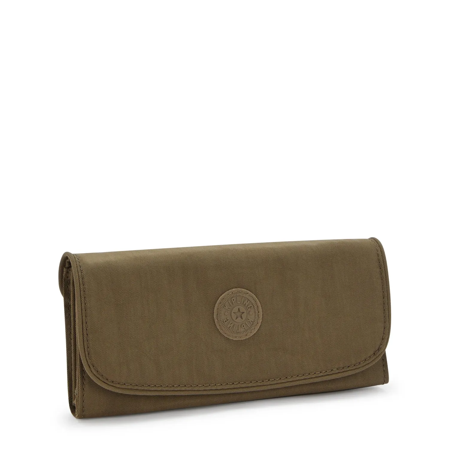 Kipling Money Land portemonnee Smooth Khaki RFID