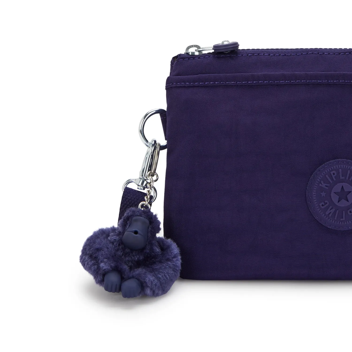 Kipling Riri crossbodytas Klein Moonlit Blue waterafstotend