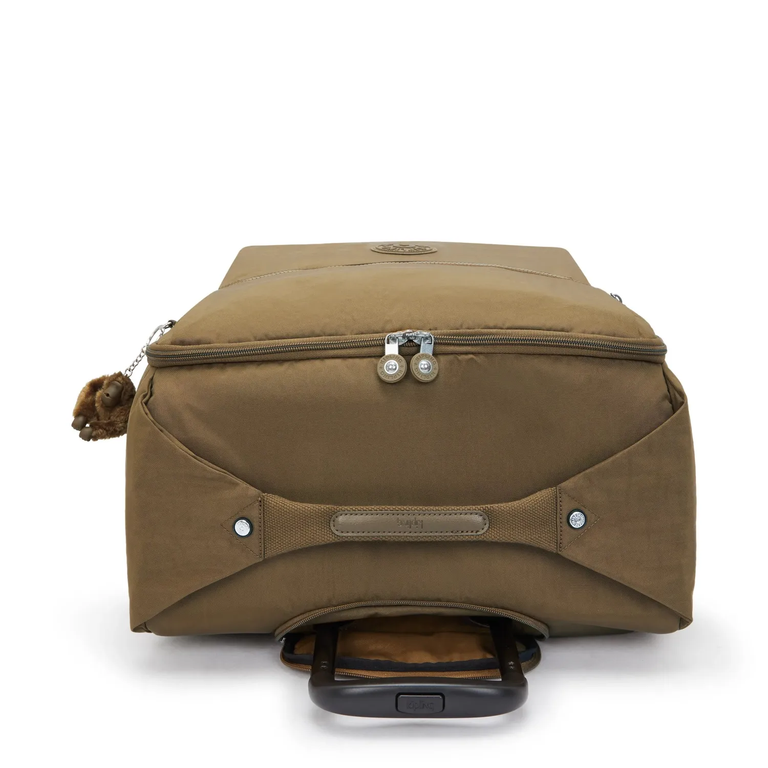 Kipling Darcey Up M koffer Smooth Khaki Medium 4 wielen