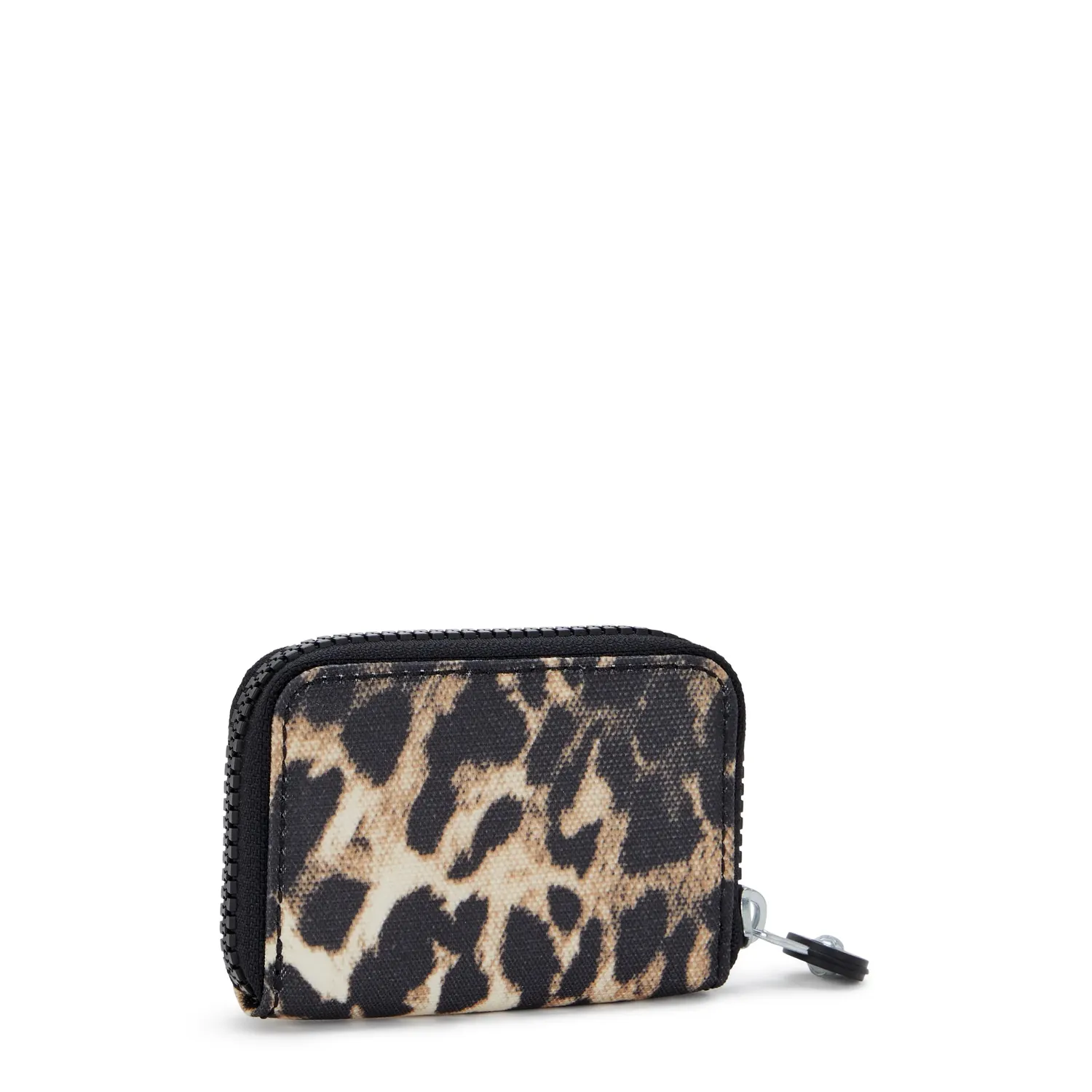Kipling Cash Buddy portemonnee Wild Leopard klein met rits